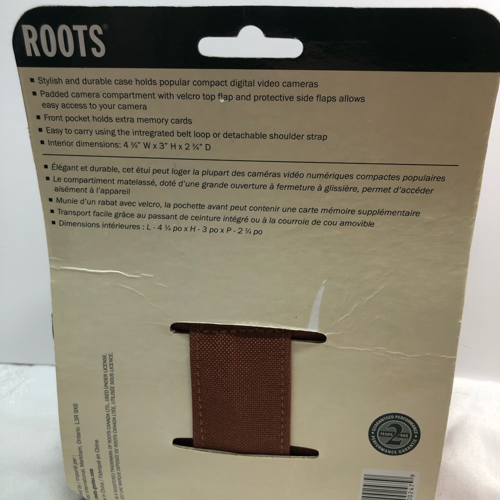 Vintage Roots Digital Video Camera Case R6300 New - Picture 12 of 14